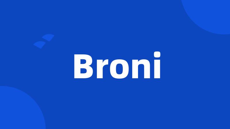 Broni