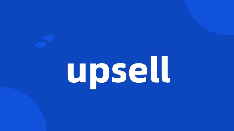 upsell