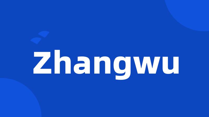 Zhangwu