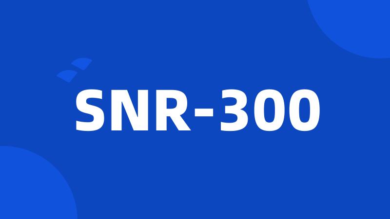 SNR-300