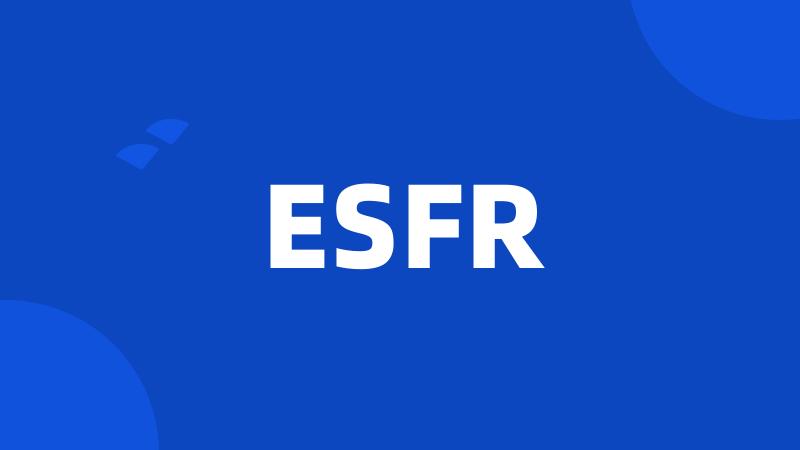 ESFR