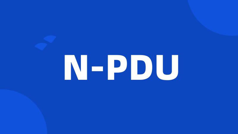 N-PDU