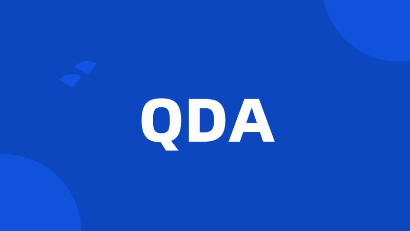 QDA