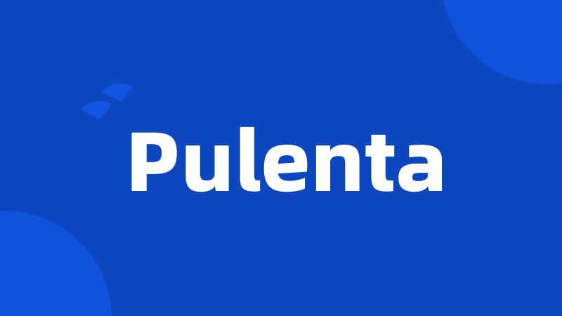 Pulenta