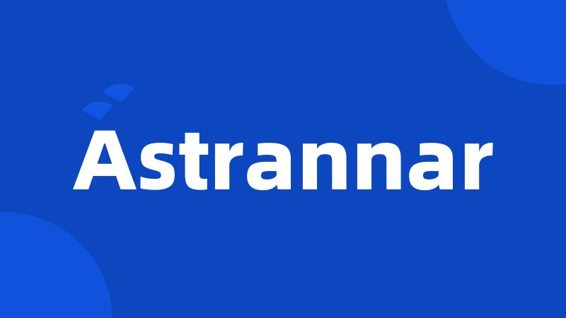 Astrannar