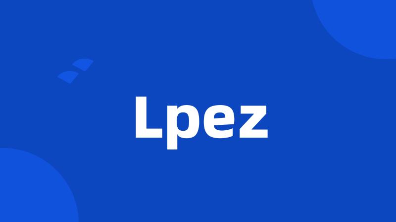 Lpez