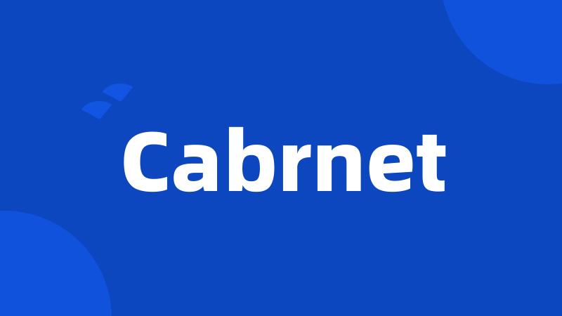 Cabrnet