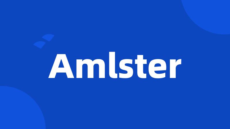 Amlster