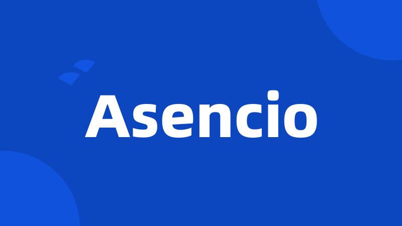 Asencio