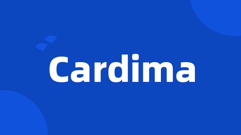 Cardima