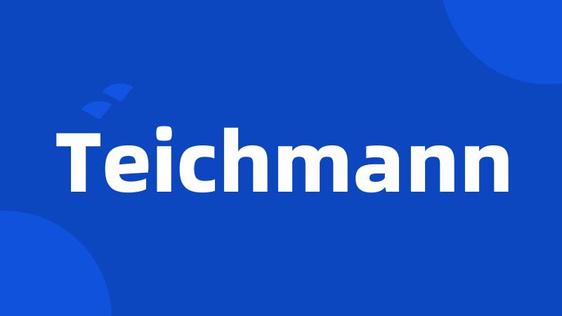 Teichmann