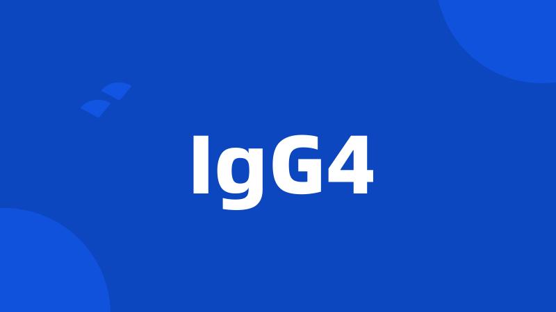 IgG4