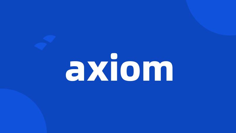 axiom