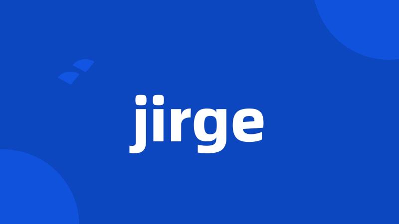 jirge