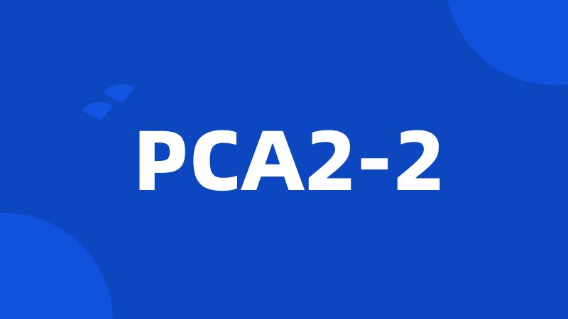 PCA2-2