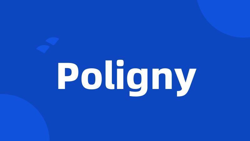 Poligny