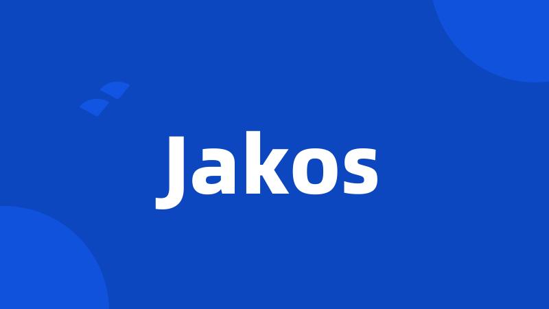 Jakos