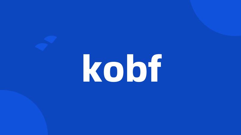 kobf