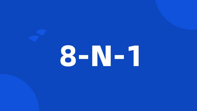 8-N-1