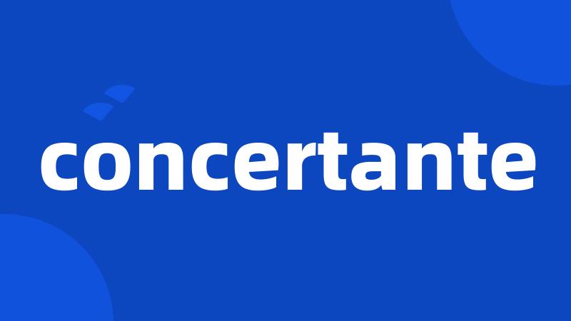 concertante