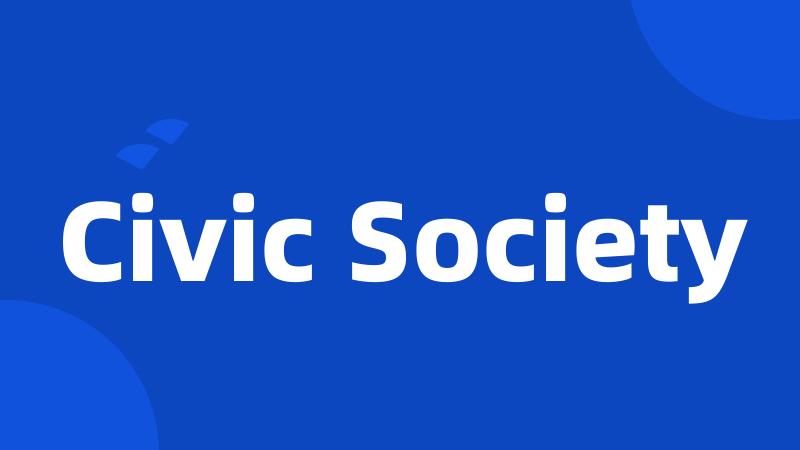 Civic Society