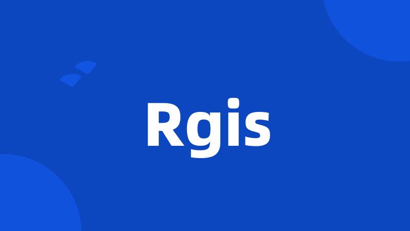 Rgis