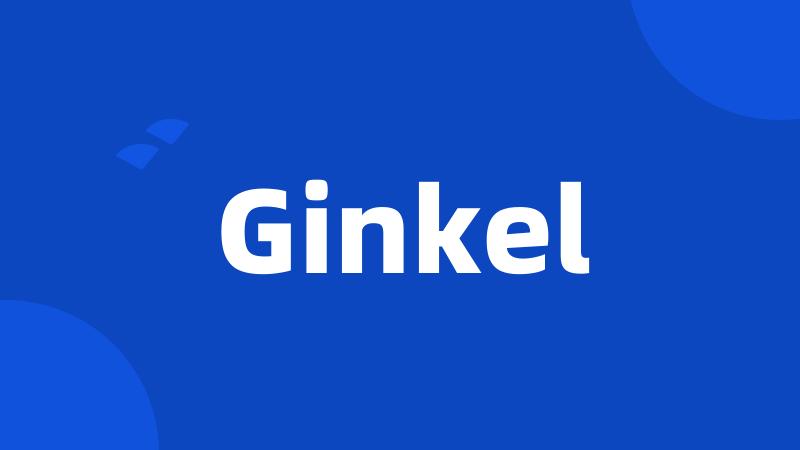 Ginkel