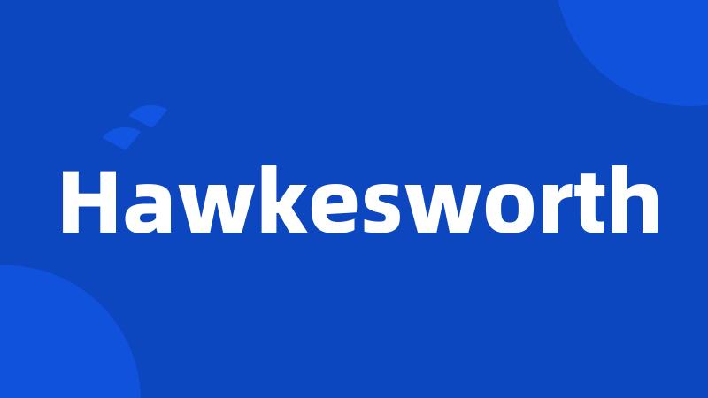 Hawkesworth