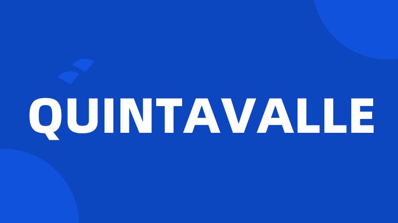 QUINTAVALLE