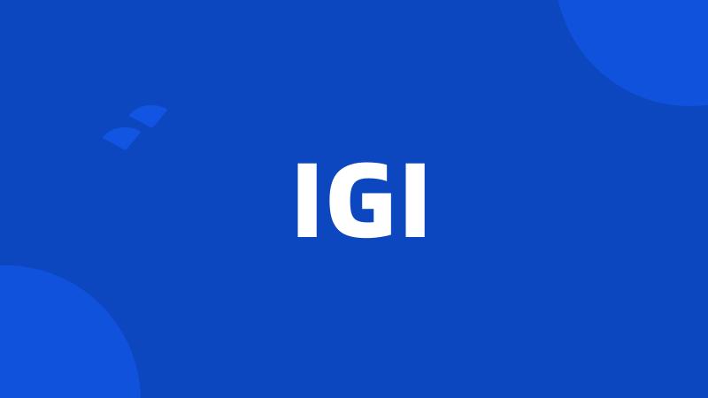 IGI