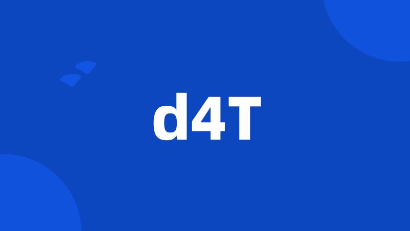 d4T