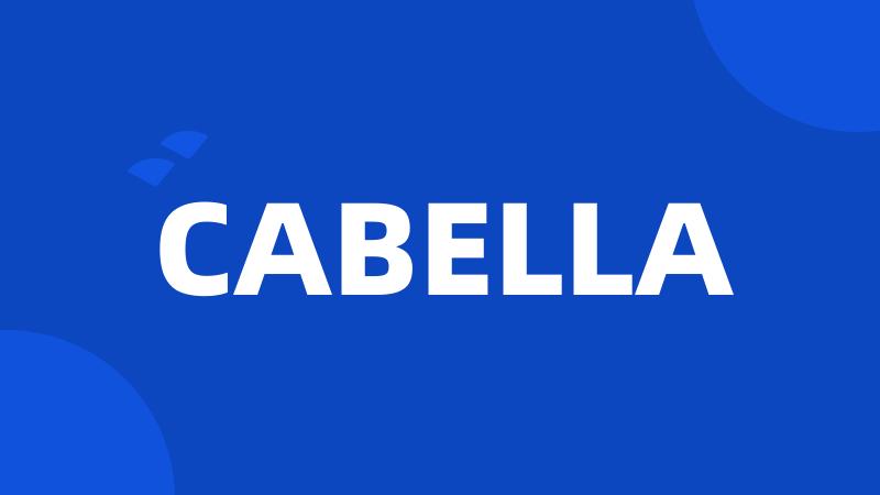 CABELLA