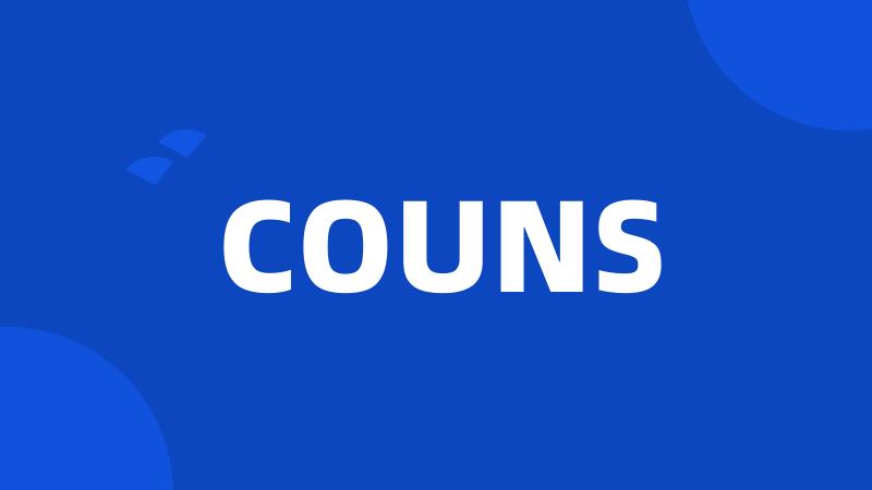 COUNS