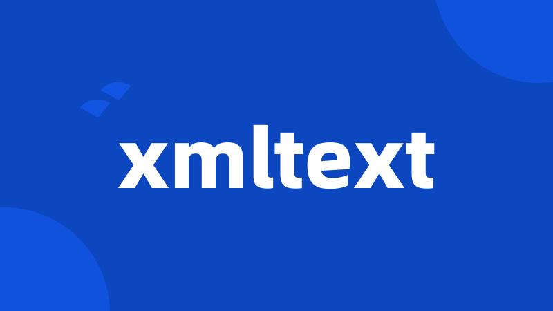 xmltext