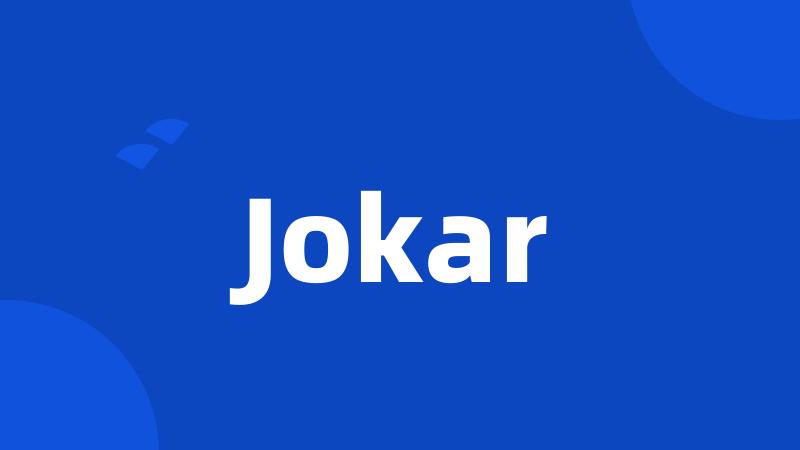 Jokar