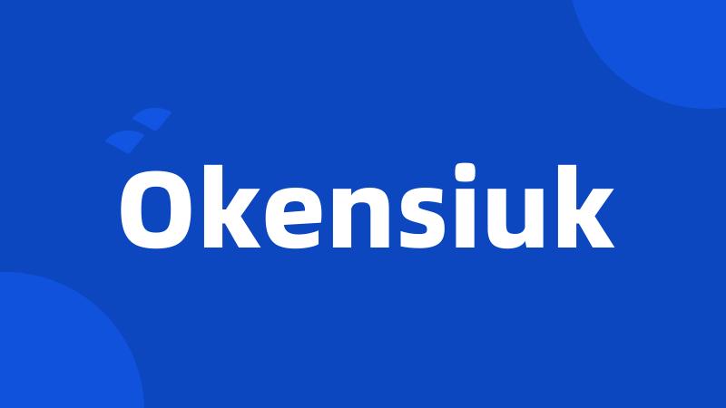 Okensiuk