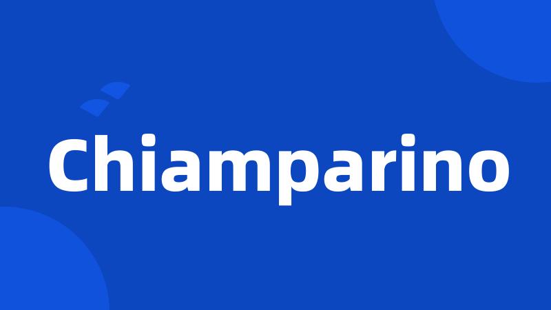 Chiamparino