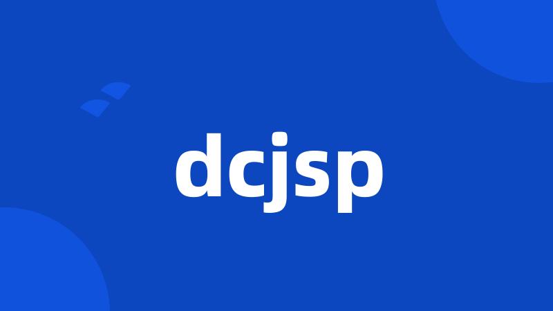 dcjsp