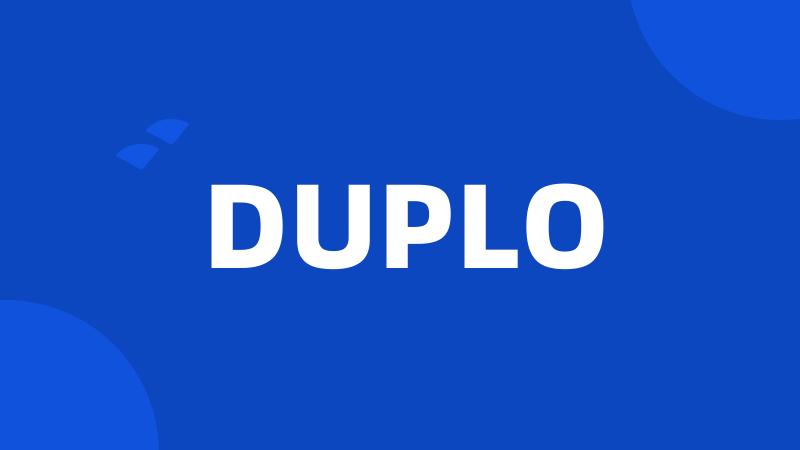 DUPLO