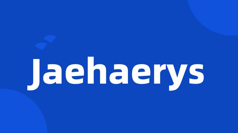 Jaehaerys