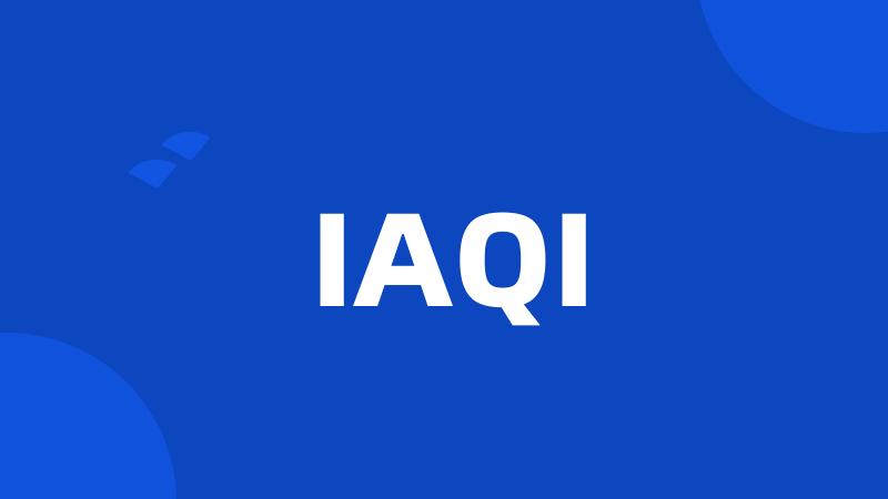 IAQI