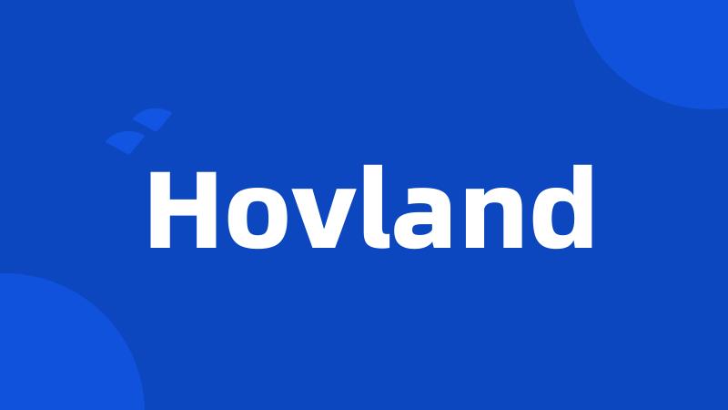 Hovland