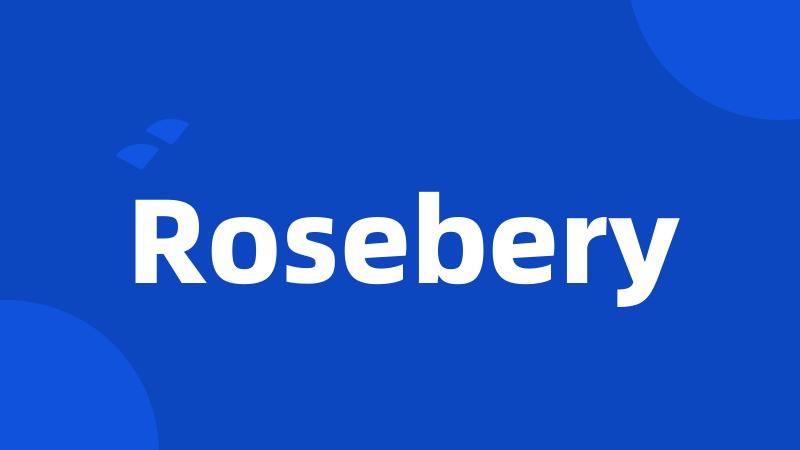 Rosebery