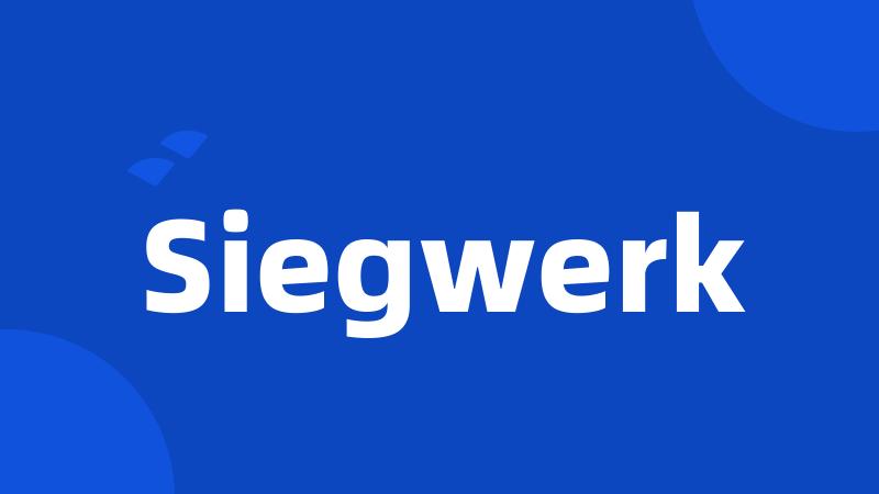 Siegwerk