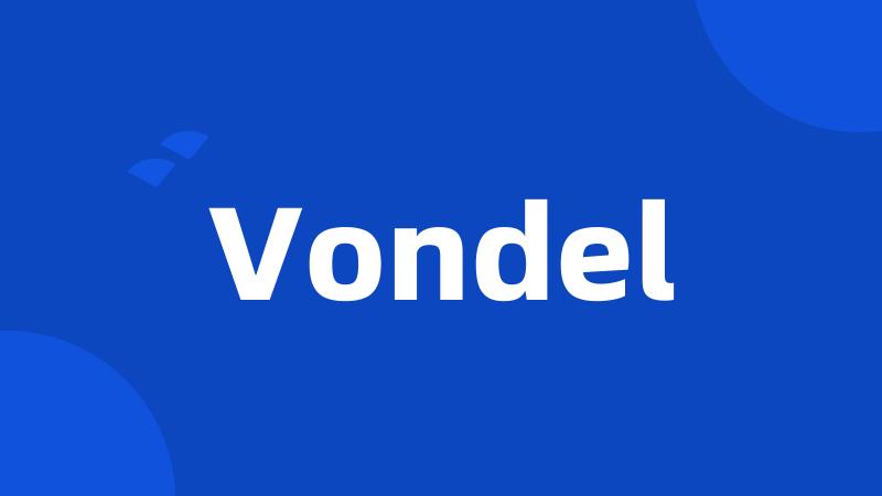 Vondel