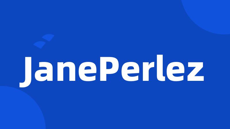 JanePerlez