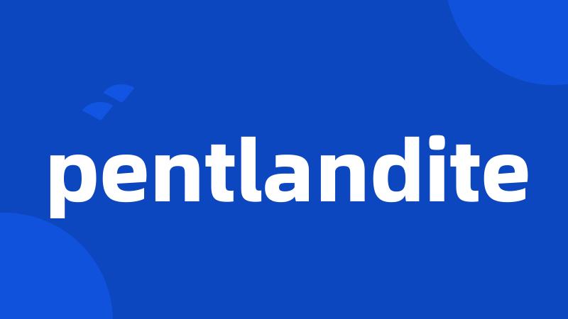 pentlandite