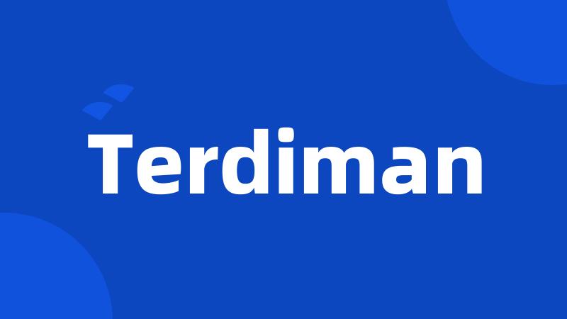 Terdiman