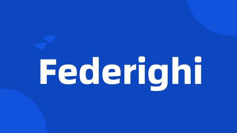 Federighi