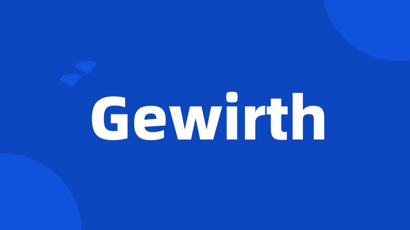 Gewirth